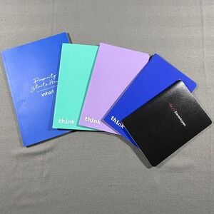Intuit IBM Chan Zuckerberg Initiative Notebook Set Tech Swag Journal Lot of 5